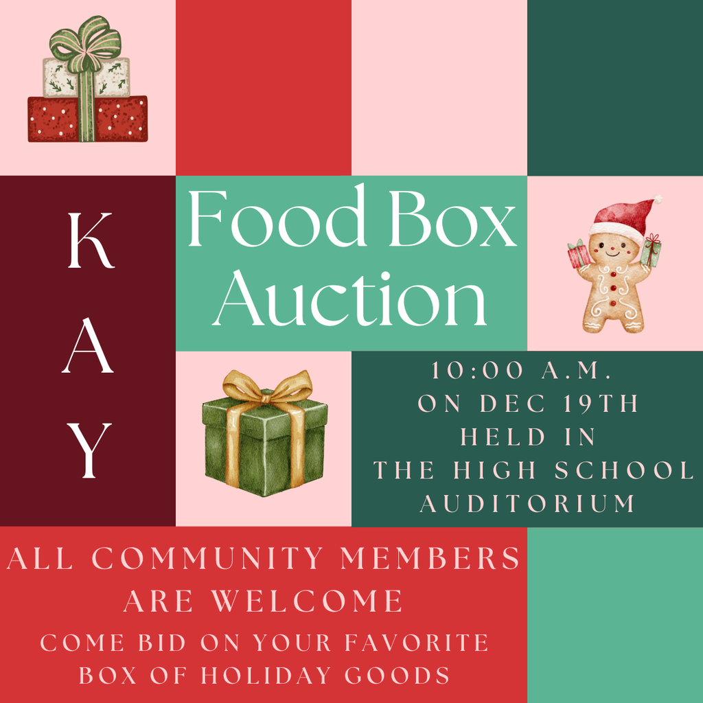 KAY Food Box Auction 12/19/25