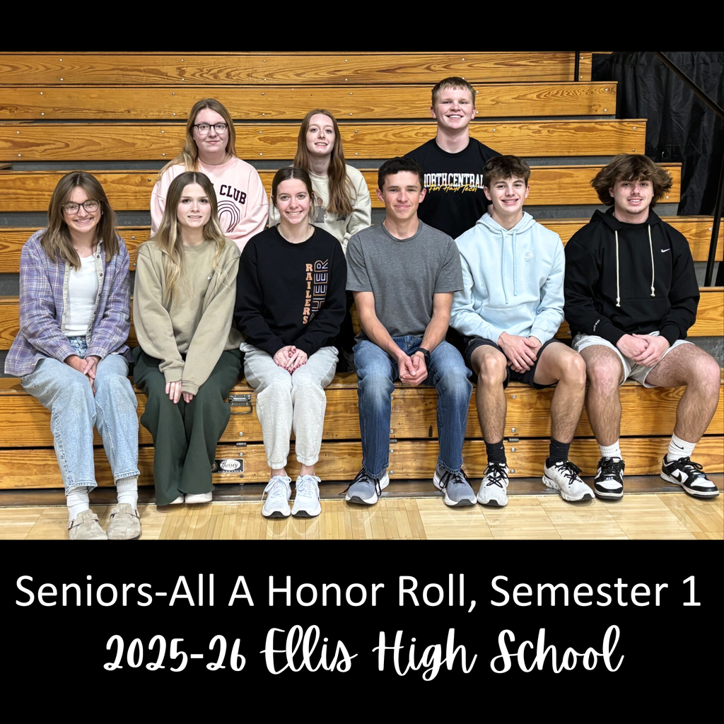 Seniors-All A Honor Roll, Semester 1