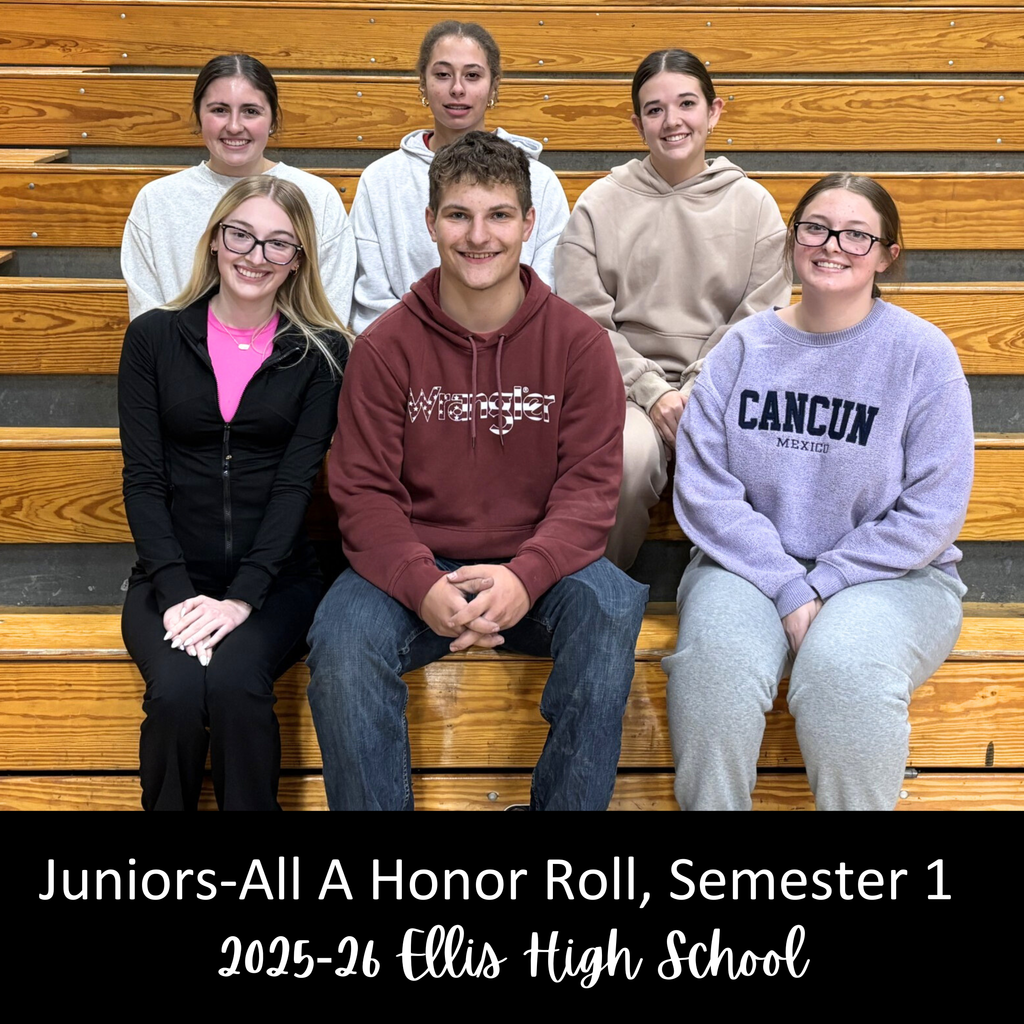 Junior-All A Honor Roll, Semester 1