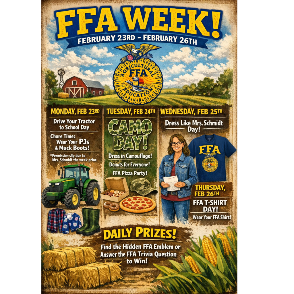 Ellis FFA Week, February 23-26, 2026