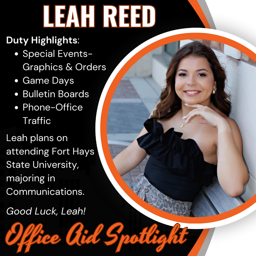 Office Aid Spotlight - Leah Reed