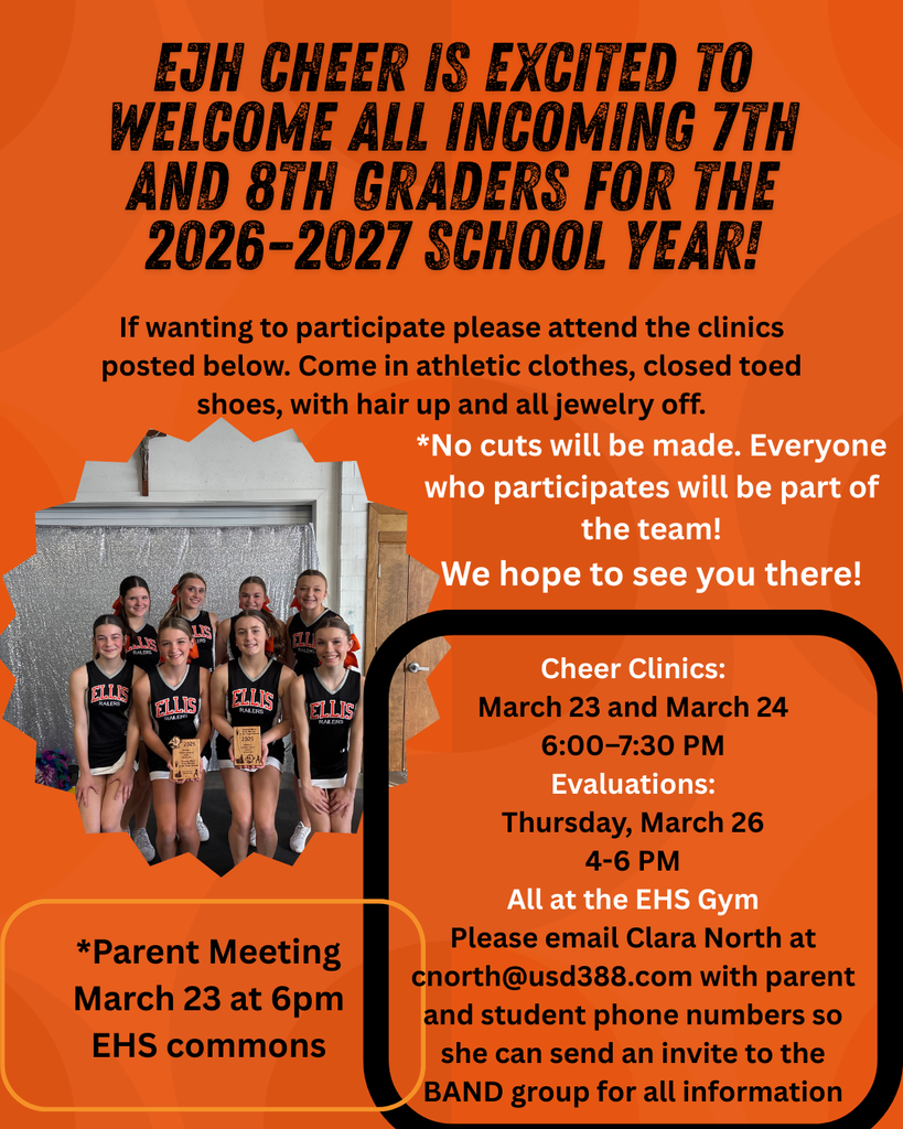 Info for EJH Cheerleading