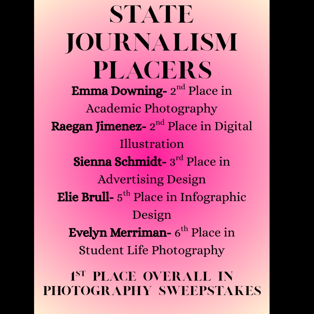 2026 KSPA State Contest Placers