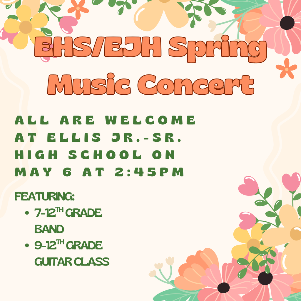 EHS/EJH Spring 2026 Music Concert 5/6/26