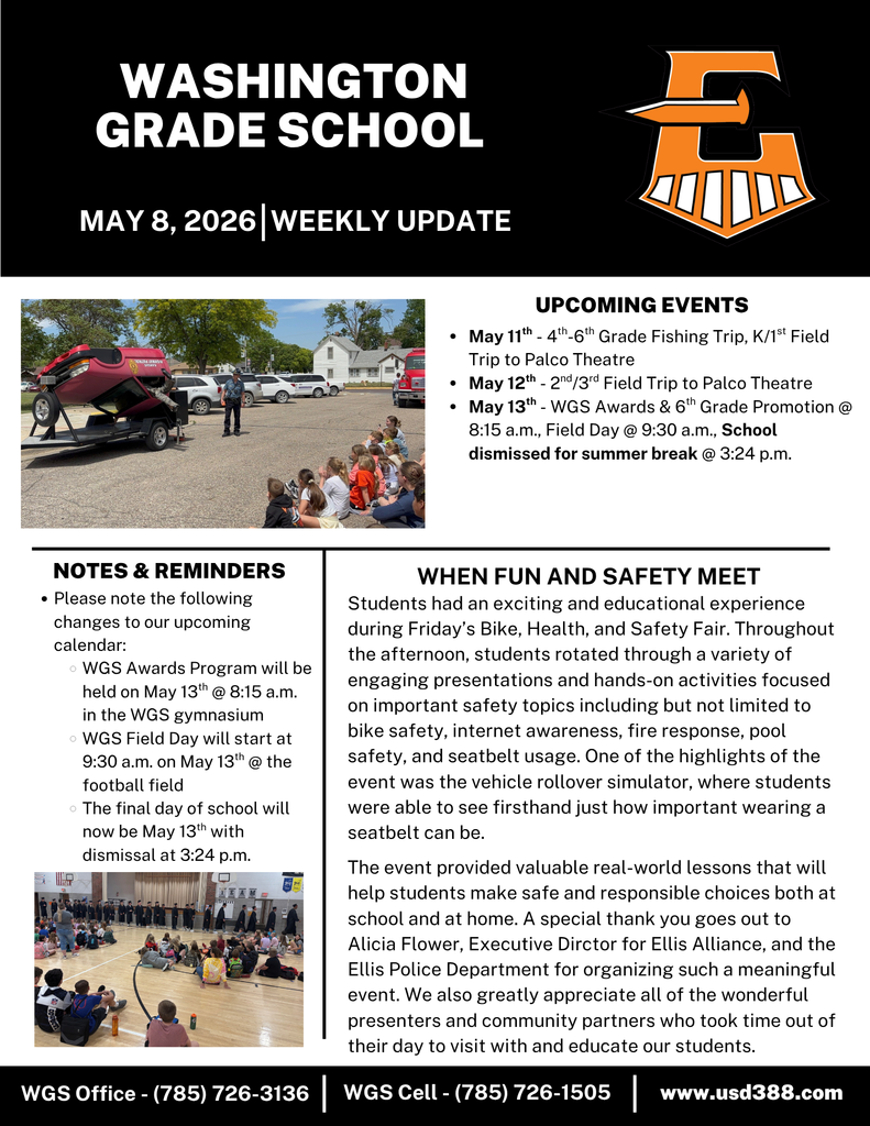 WGS Weekly Update