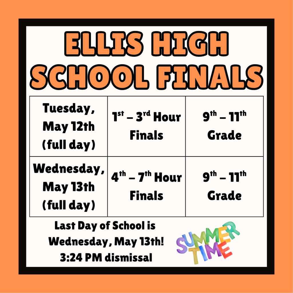 EHS Finals Schedule