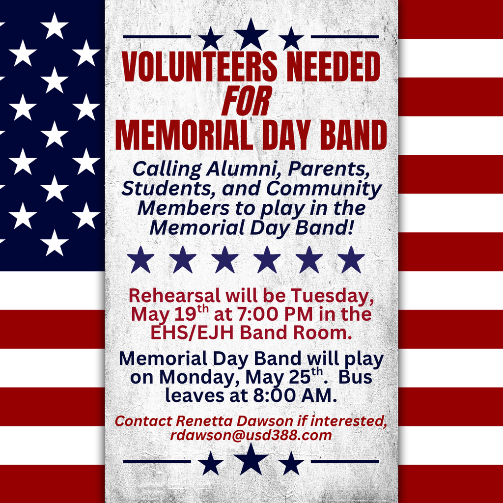 2026 Memorial Day Band 5/25/26