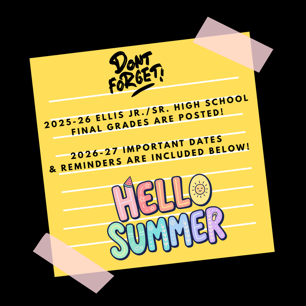 2026-27 Don't Forget Reminders 