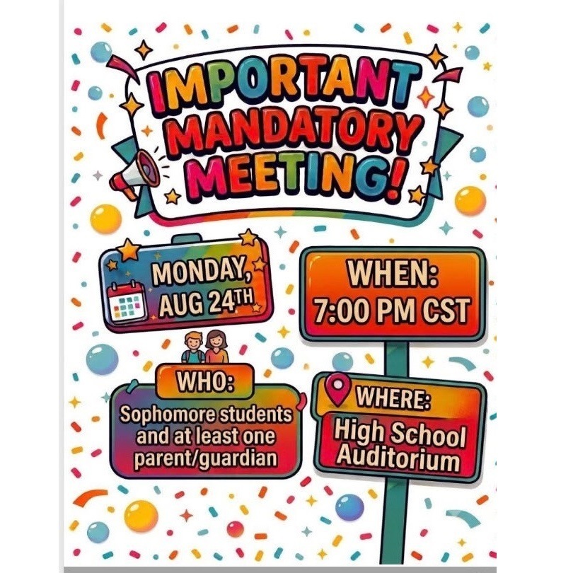 Sophomore Class Meeting 8/24/26