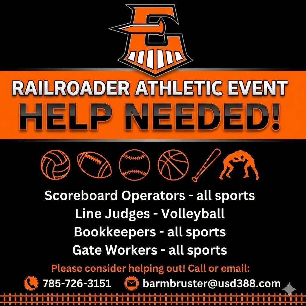 Railroader Athletic Event Help Needed!
