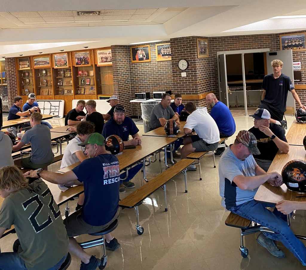 EHS Railroader Football Decal Night