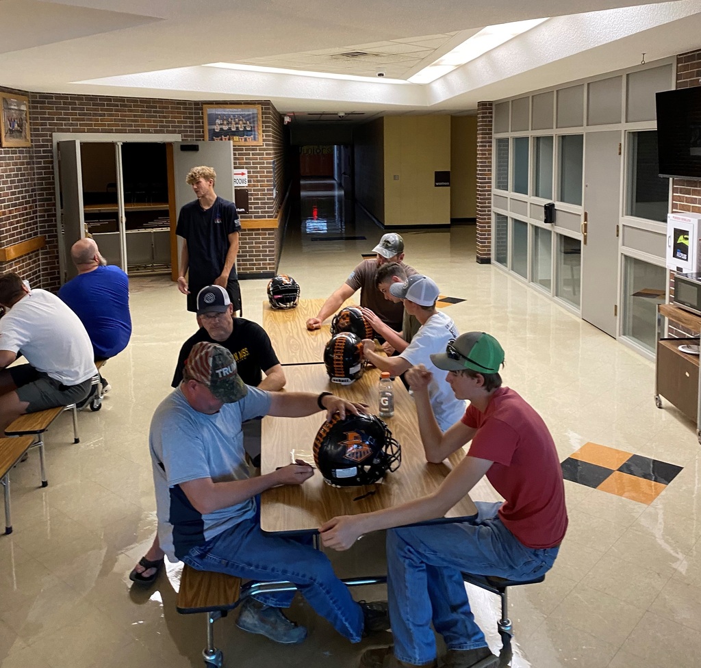 EHS Railroader Football Decal Night