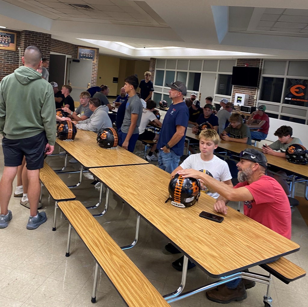 EHS Railroader Football Decal Night