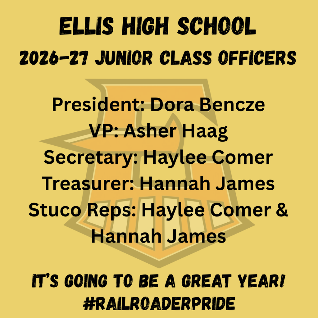 2026-27 EHS Junior Class Officers