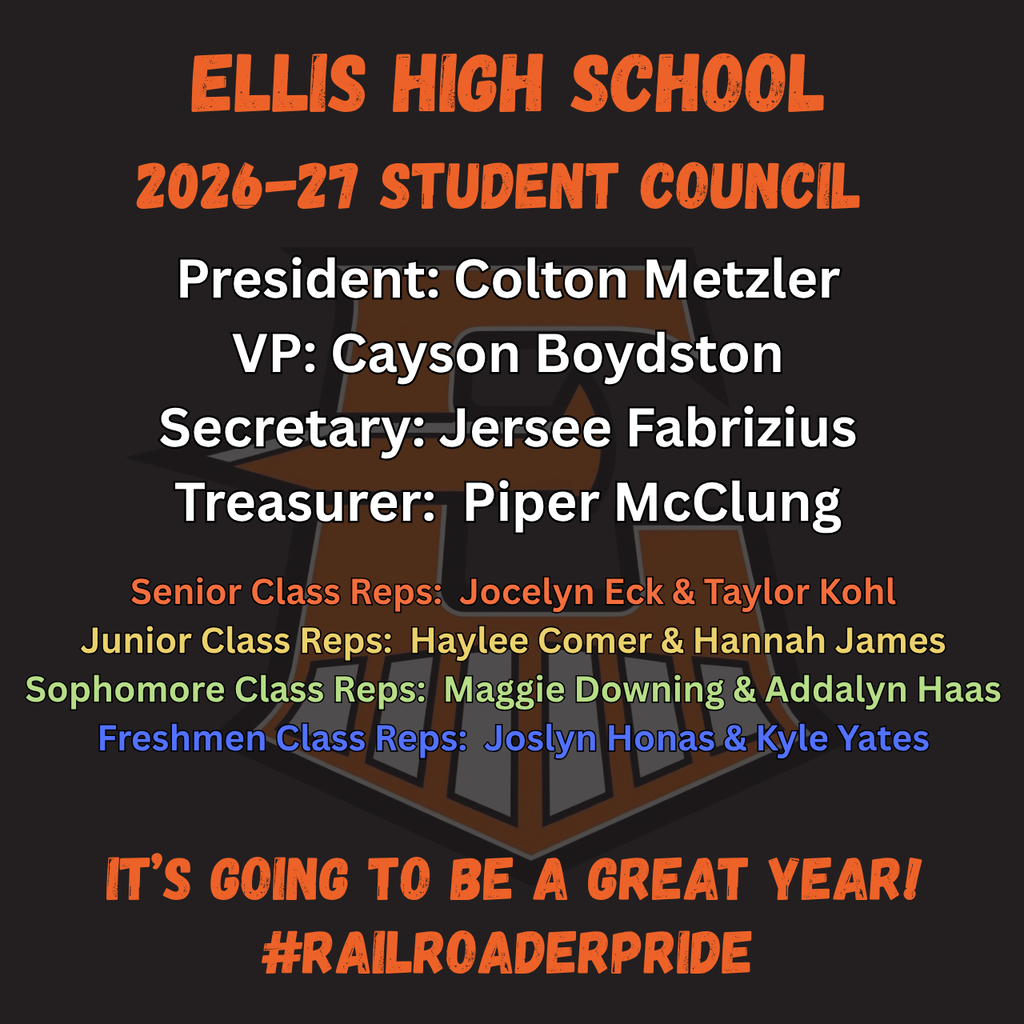 2026-27 Student Council Officers