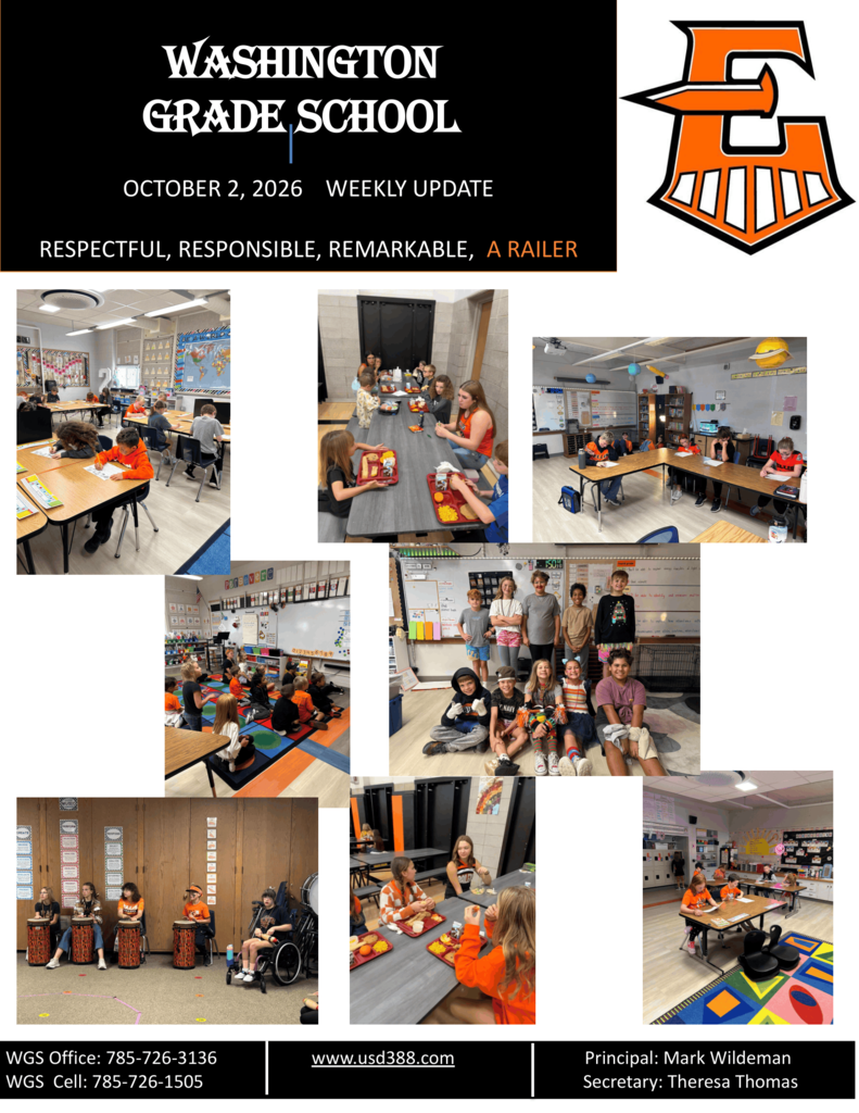 WGS Newsletter - Oct. 2nd