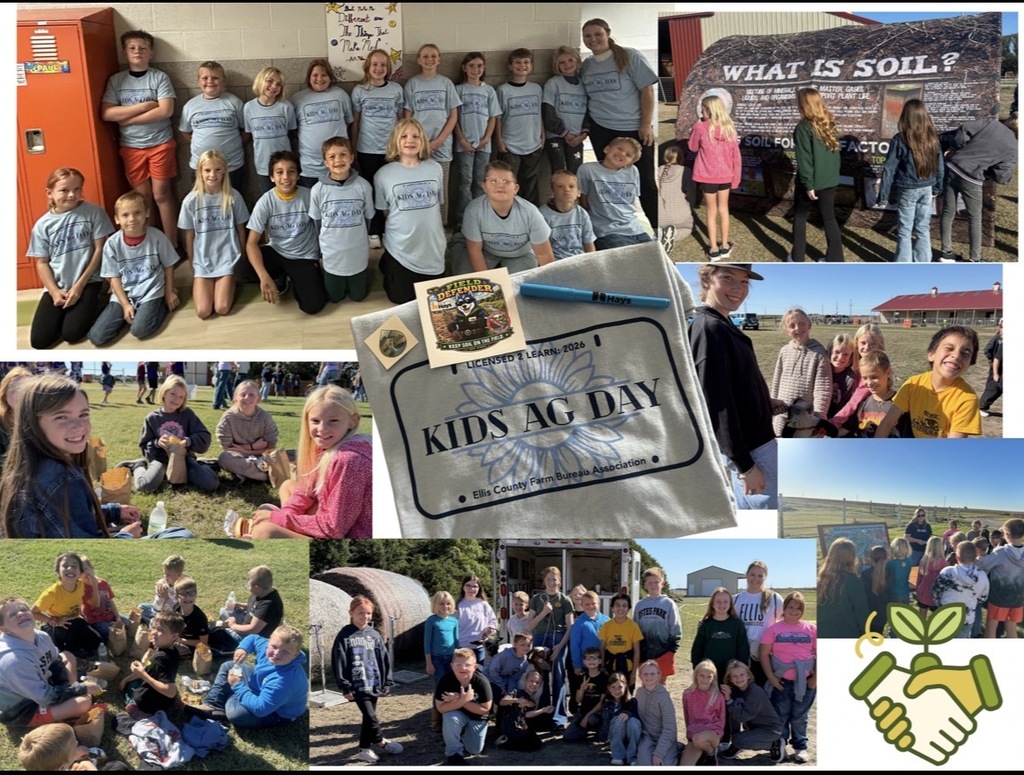 WGS 4th graders enjoyed the Ellis County Ag Day!