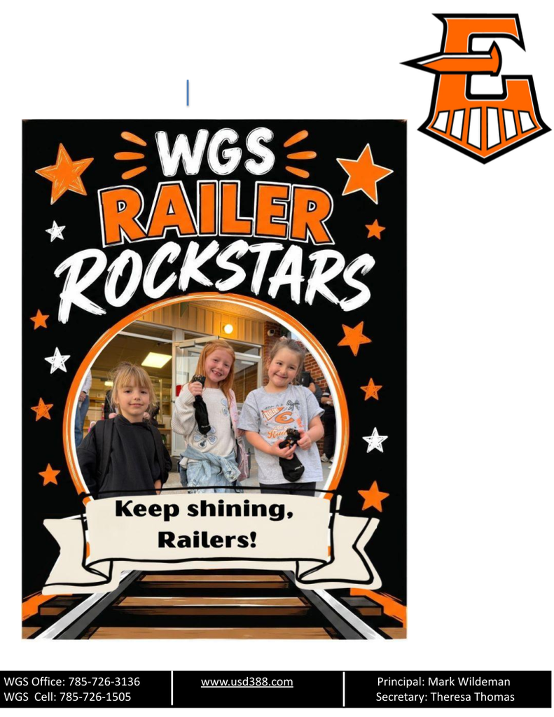 WGS Newsletter - Oct. 23rd 