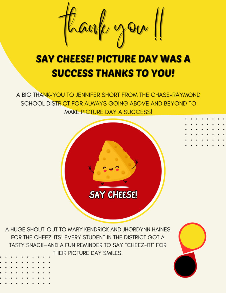 Thank you for helping with Picture Day