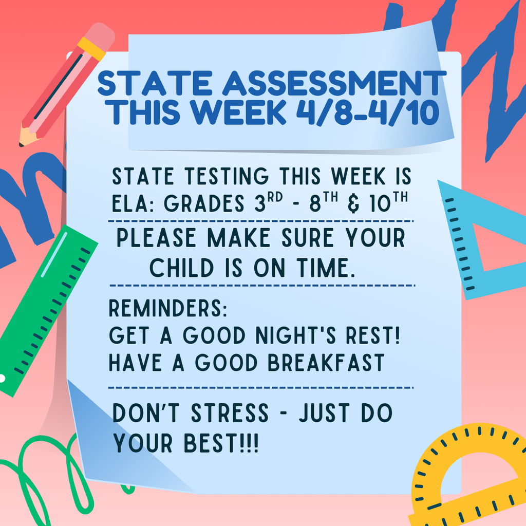 State Assesstment 4/8