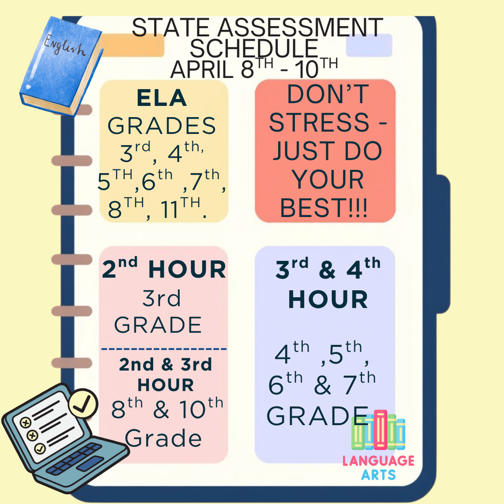 State Assessment 4/8
