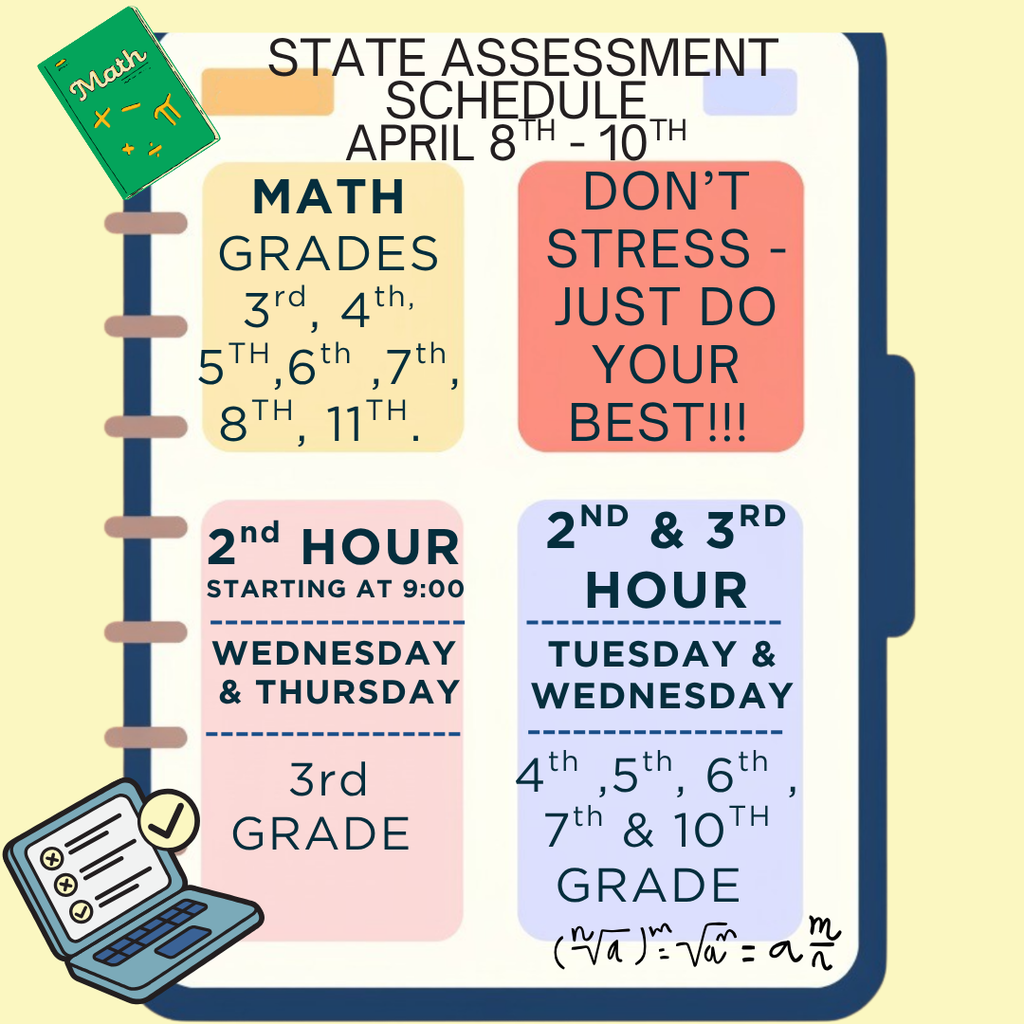State Assessment 4/14