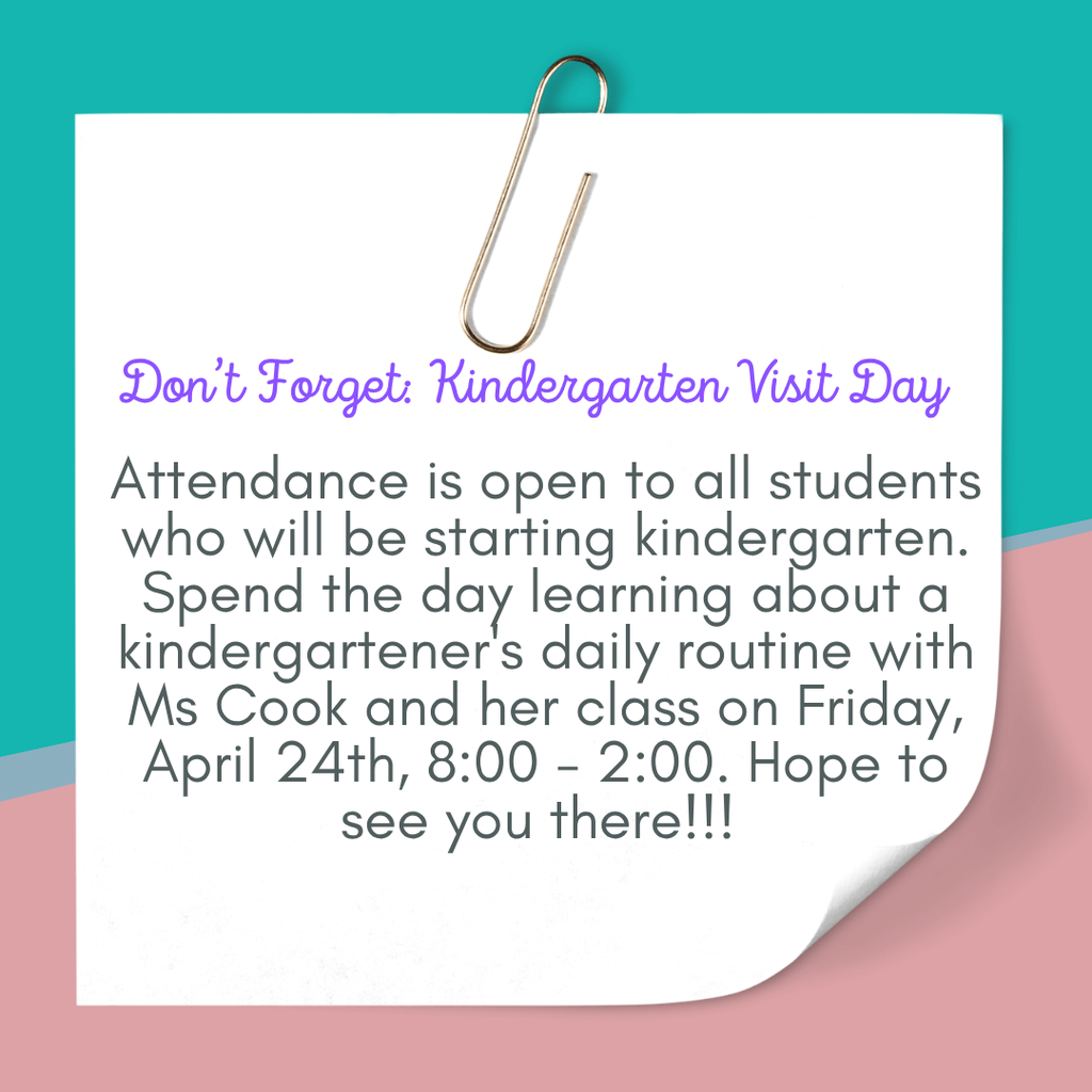 Kindergarten Visitation Day