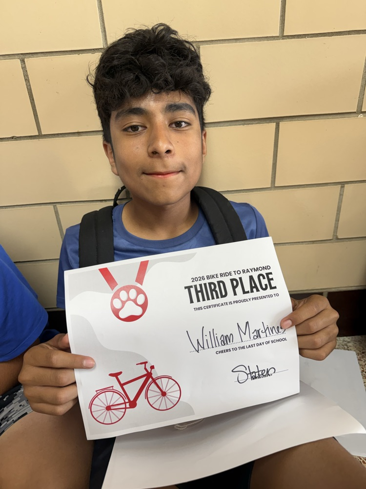 3rd place goes to William