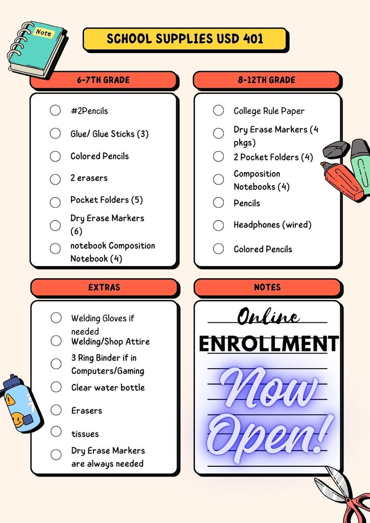 supply list