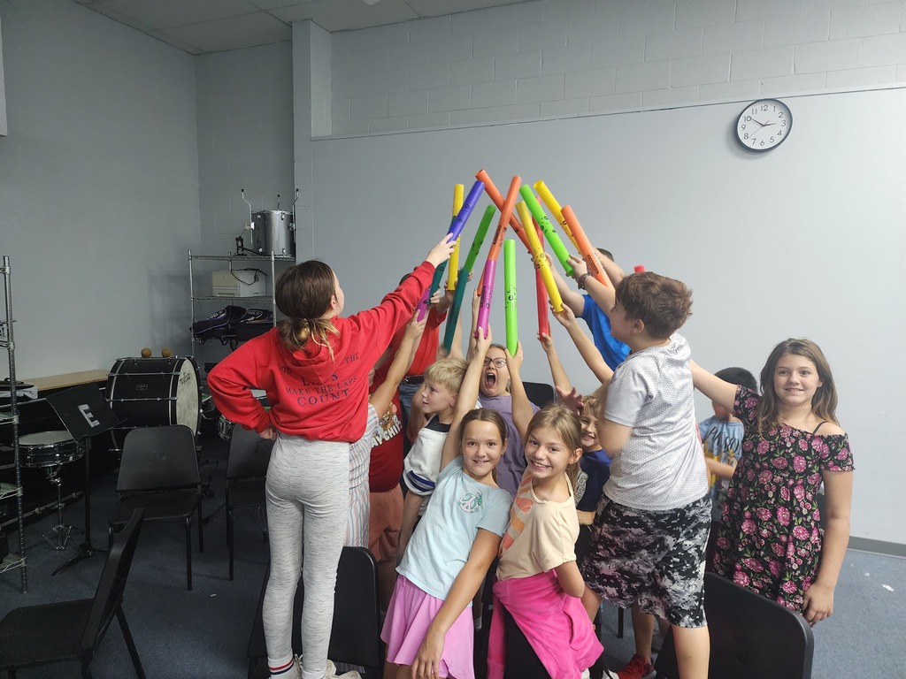 5th Grade White Team Boomwhackers