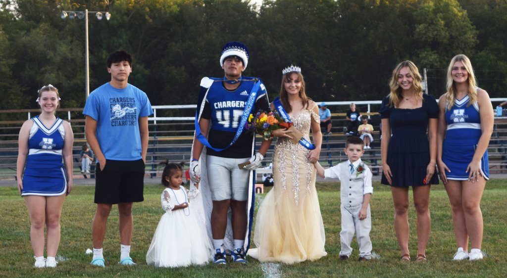 Charger Homecoming King and Queen