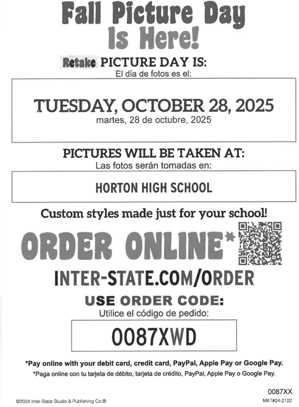 Picture retakes @ HHS