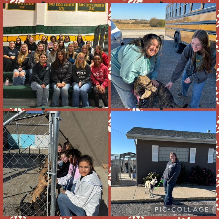FCCLA had a great day at the EW Fall Leadership Conference and finished out the day doing community service at the Brown County Humane Society .