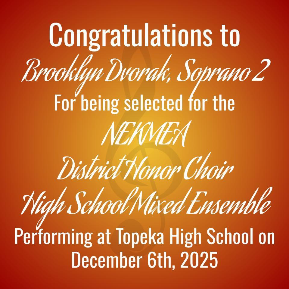 Congrats to Brooklyn Dvorak!