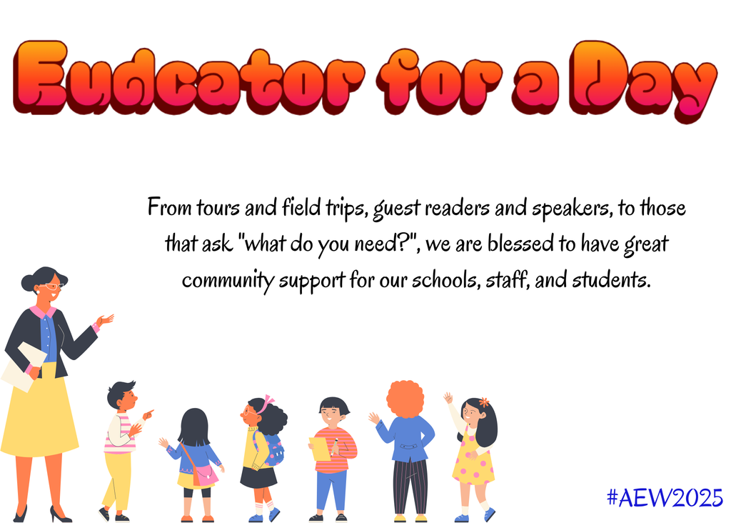 American Education Week - Educator for a Day