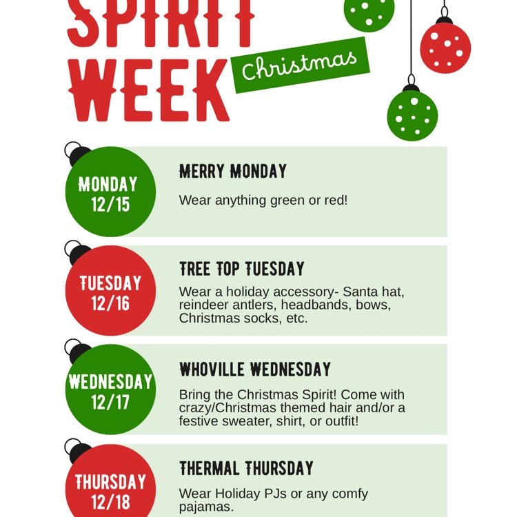spirit week