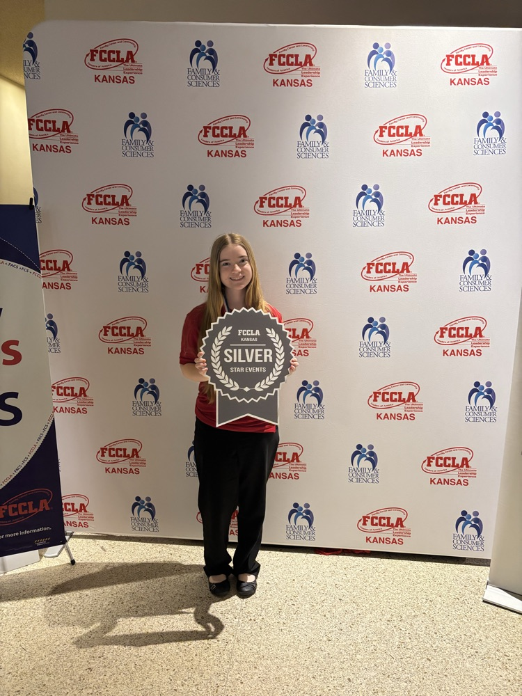 Emaleigh Baker, Silver in Teach and Train- National Qualifier 