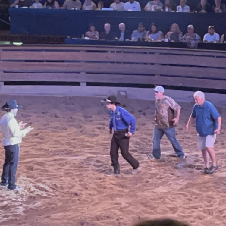 Dolly Parton Stampede! Our very own Larry Mills was chosen as a participant in the fun!