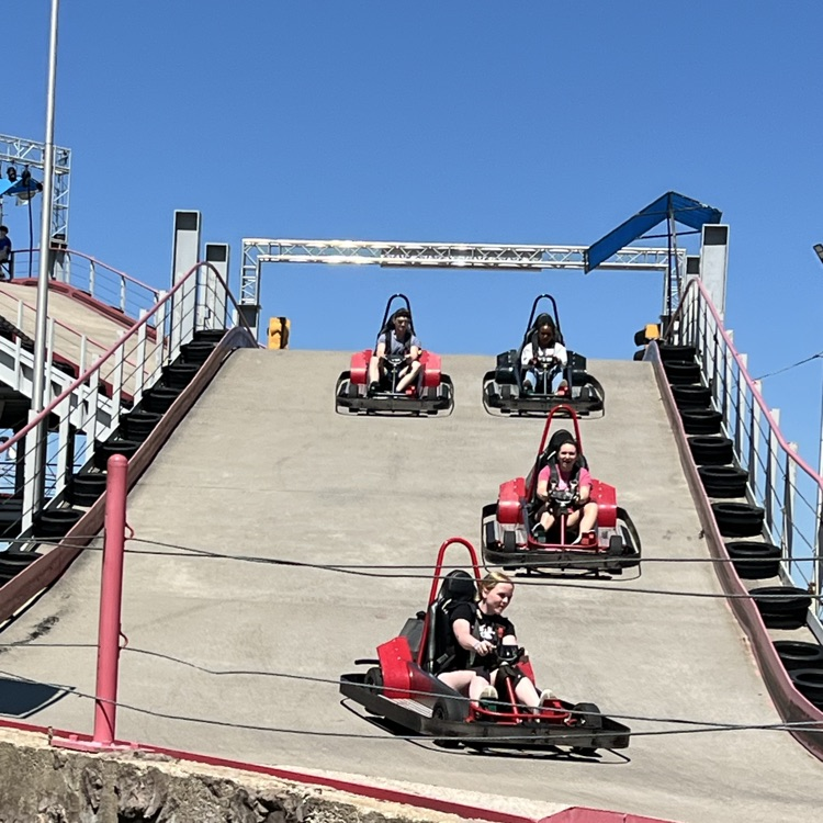 Things got a little intense on this hill...