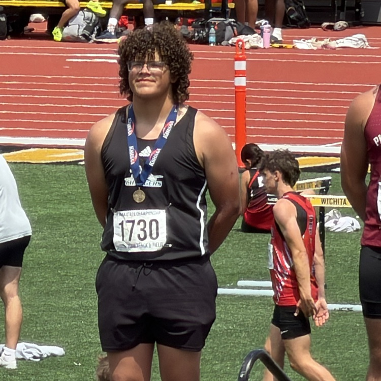 A. Garrison 4th in Shot put 2026