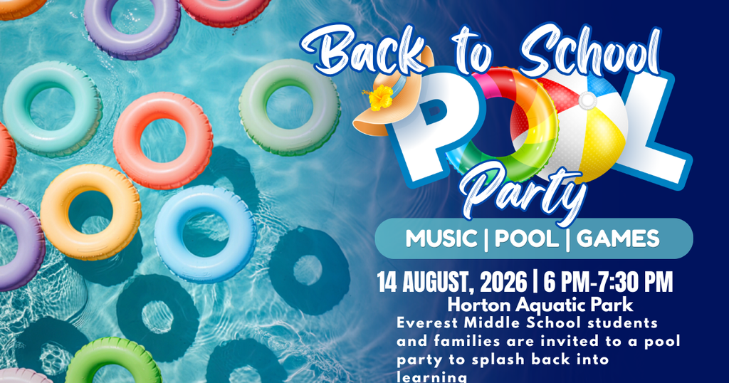 "Back to School Pool Party"