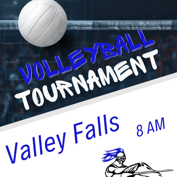 VB tournament at VF, 8 am