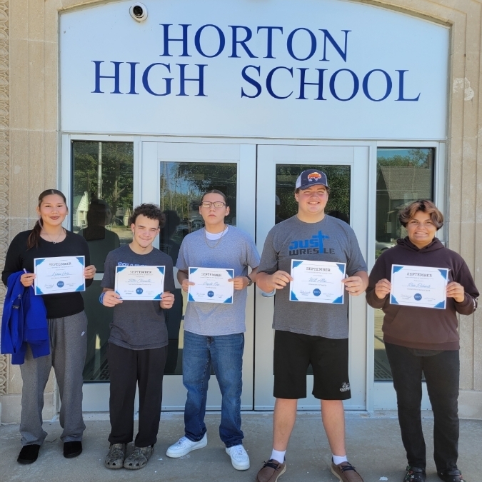 HHS September Students of the Month