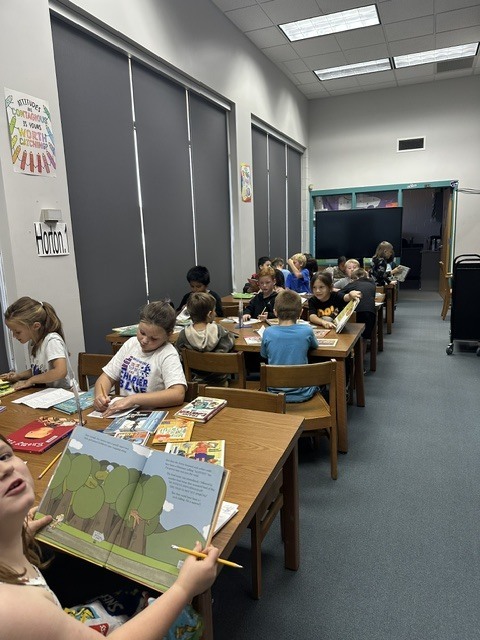 reading different books