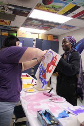 Horton High School Art Program Receives KCAIC and NEA  Visiting Artist Grant