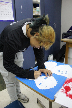 Horton High School Art Program Receives KCAIC and NEA  Visiting Artist Grant