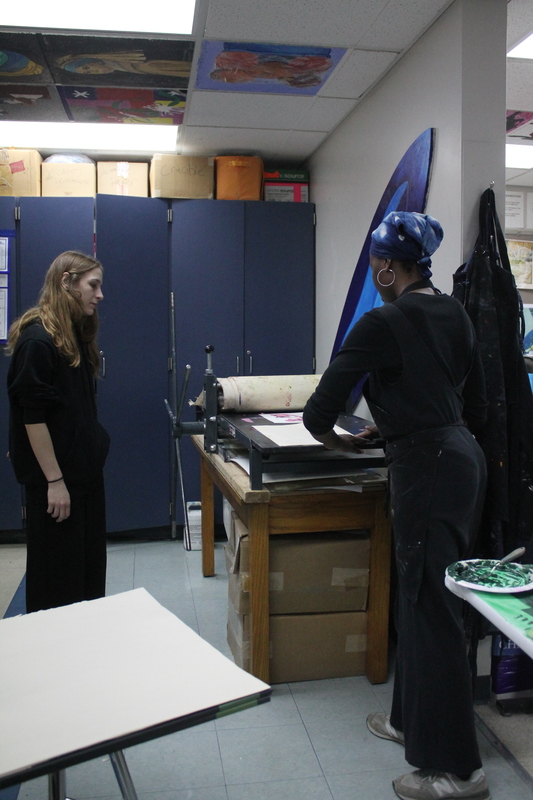 Horton High School Art Program Receives KCAIC and NEA  Visiting Artist Grant