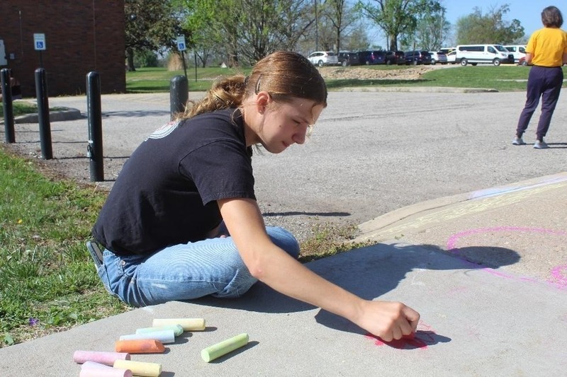 HHS Art Students