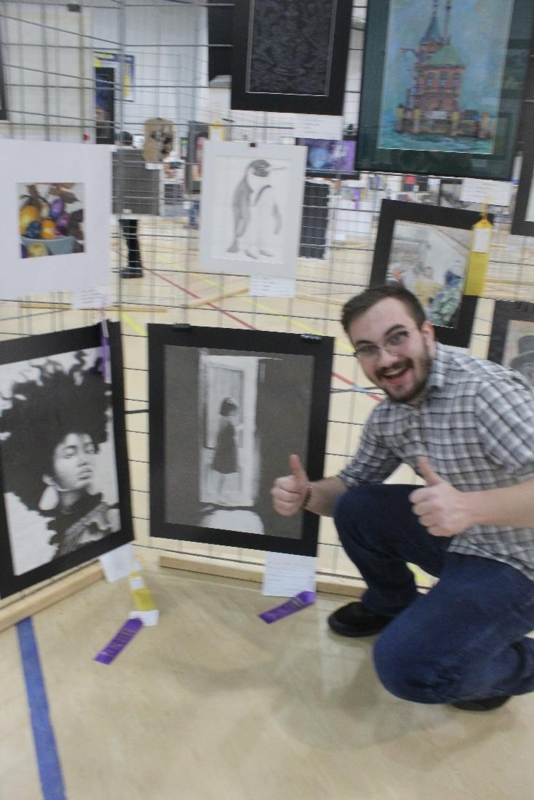 HHS Art Students