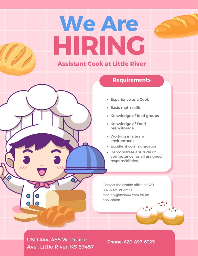 Assistant Cook-LR Opening